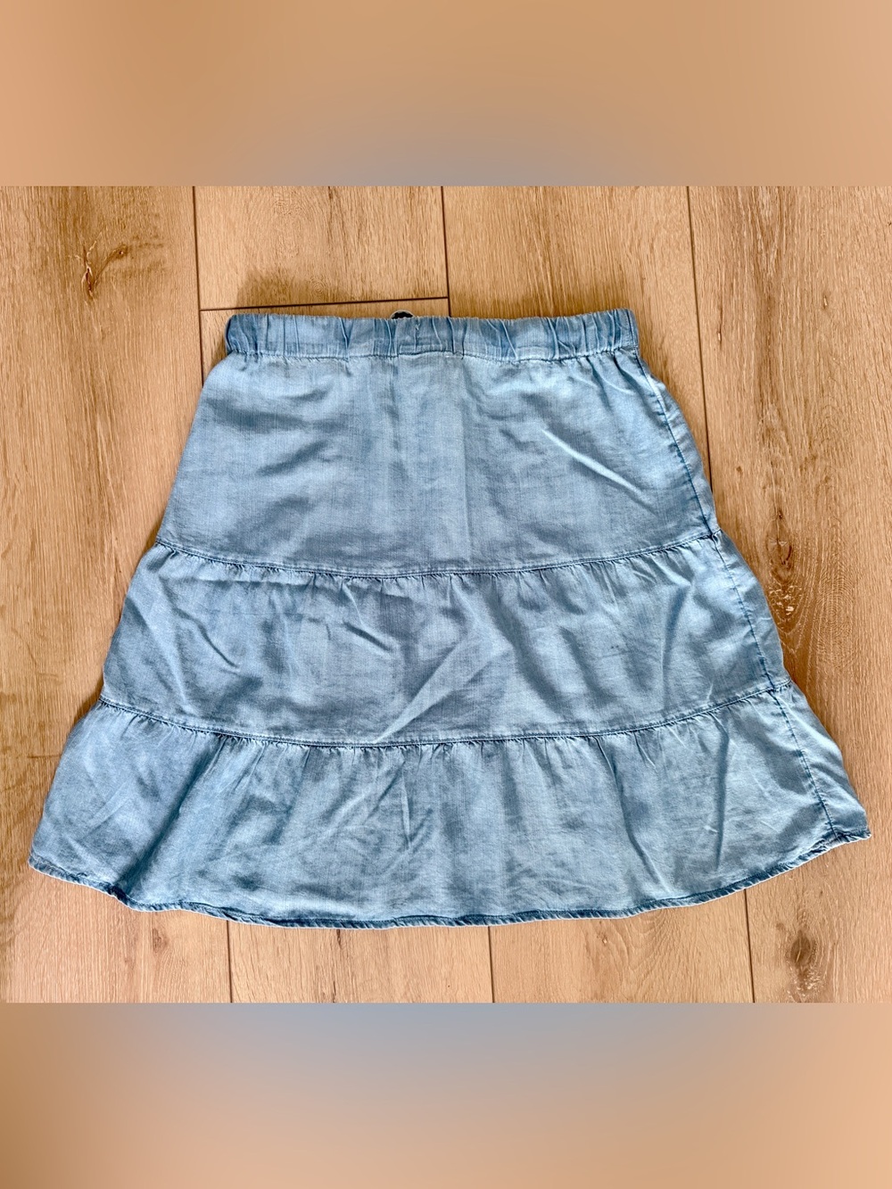 J.Jill Chambray skirt, size XS - Picture 2 of 4